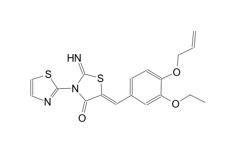 4-thiazolidinone, 5-[[3-ethoxy-4-(2-propenyloxy)phenyl]methylene]-2-imino-3-(2-thiazolyl)-, (5Z)-