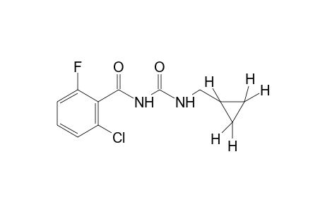 1-(2-chloro-6-fluorobenzoyl)-3-(cyclopropylmethyl)urea