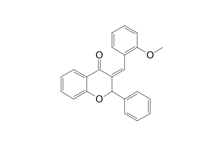 (E)-3-(2'-Methoxyphenylidene)-flavanone