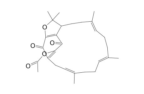 Tridentochinon acetate