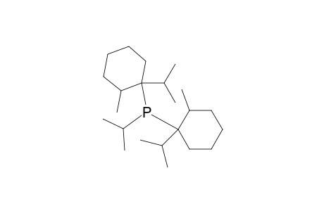 Phosphine, (1-methylethyl)bis[methyl(1-methylethyl)cyclohexyl]-