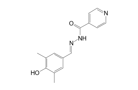 isonicotinic acid, (3,5-dimethyl-4-hydroxybenzylidene)hydrazide
