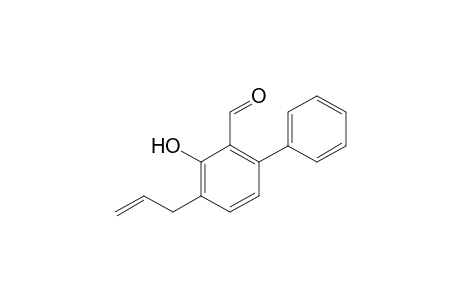 4-allyl-3-hydroxybiphenyl-2-carbaldehyde