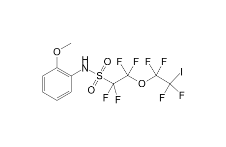 N-(5'-Iodo-3'-oxaoctafluoropentyl)sulfonyl-2-methoxyaniline