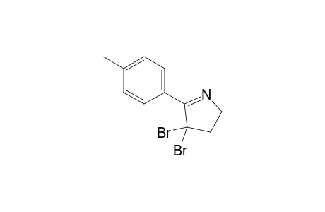 3,3-Dibromo-2-(4-methylphenyl)-1-pyrroline