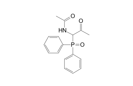 N-[1-(DIPHENYLPHOSPHINOYL)-2-OXOPROPYL]-ACETAMIDE