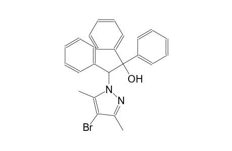 2-(4-bromo-3,5-dimethyl-1H-pyrazol-1-yl)-1,1,2-triphenylethanol