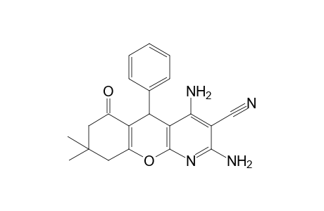 5H-[1]Benzopyrano[2,3-b]pyridine-3-carbonitrile, 2,4-diamino-6,7,8,9-tetrahydro-8,8-dimethyl-6-oxo-5-phenyl-