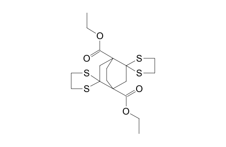 dispiro[1,3-dithiolane-2,2'-bicyclo[2.2.2]octane-5',2''-[1,3]dithiolane]-1',4'-dicarboxylic acid, diethyl ester