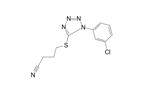 4-([1-(3-Chlorophenyl)-1H-tetraazol-5-yl]sulfanyl)butanenitrile