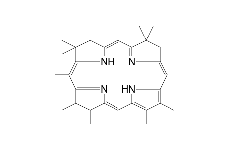 21H,23H-Porphine, 2,3,7,8,17,18-hexahydro-2,2,7,7,12,13,17,18,20-nonamethyl-, trans-