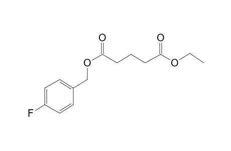 Glutaric acid, ethyl 4-fluorobenzyl ester