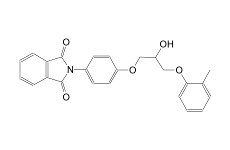 1H-isoindole-1,3(2H)-dione, 2-[4-[2-hydroxy-3-(2-methylphenoxy)propoxy]phenyl]-