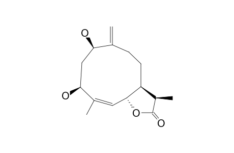 7-A-H,11-A-H-GERMACRA-4Z,10(14)-DIEN-12,6-A-OLIDE,1-B,3-B-DIHYDROXY