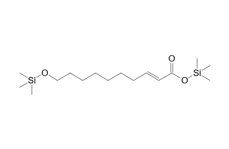(E)-trimethyl silyl 10-((trimethylsilyl)oxy) dec-2-enoate