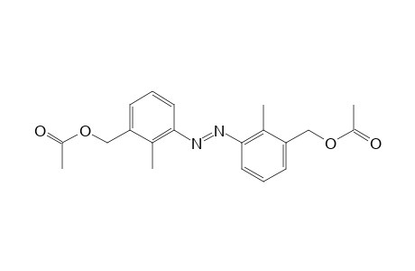 3-(2-{3-[(acetyloxy)methyl]-2-methylphenyl}-1-dazenyl)-2-methylbenzyl acetate