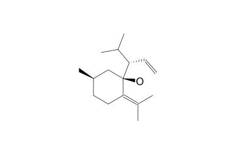 (1S,5R)-1-[(1R)-1-isopropylallyl]-2-isopropylidene-5-methyl-cyclohexanol