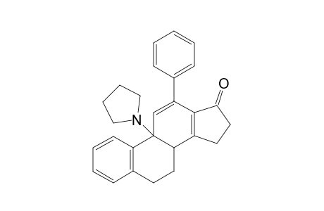 3-PHENYL-4A-PYRROLIDINO-4A,9,10,10A-TETRAHYDRO-1,2-(3-OXOCYCLOPENTENO)-PHENANTHRENE