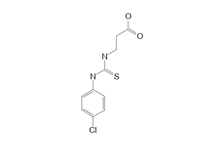 N-[(p-chlorophenyl)thiocarbamoyl]-beta-alanine