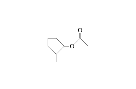 Cyclopentanol, 2-methyl-, acetate, cis-