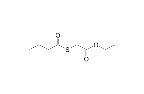 Butyrylthioacetic acid, ethyl ester