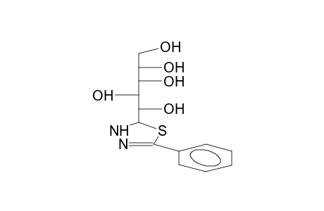 GLUCOSE, THIOBENZOYLHYDRAZONE (THIADIAZOLINE FORM)