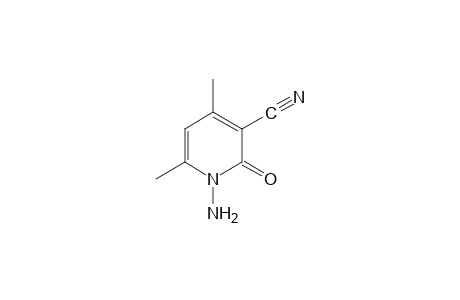 1-amino-1,2-dihydro-4,6-dimethyl-2-oxonicotinonitrile