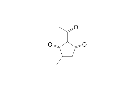 1,3-Cyclopentanedione, 2-acetyl-4-methyl-