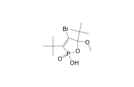4-BROMO-5-METHOXY-3,5-DI-TERT.-BUTYL-2-HYDROXY-1,2-OXAPHOSPHOL-3-ENE-2-OXIDE
