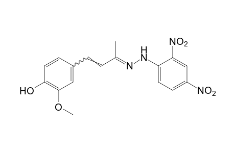 4-(4-Hydroxy-3-methoxyphenyl)-3-buten-2-one, 2,4-dinitrophenylhydrazone