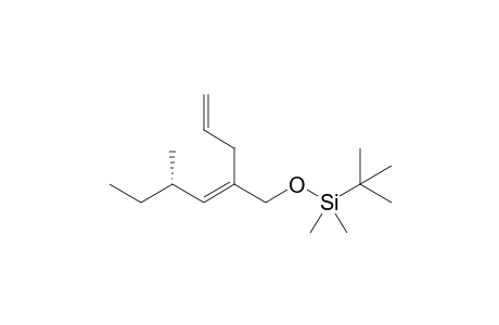 [(S,E)-2-Allyl-4-methylhex-2-enyloxy]-tert-butyldimethylsilane