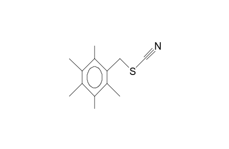 Thiocyanic acid, 2,3,4,5,6-pentamethyl-benzyl ester