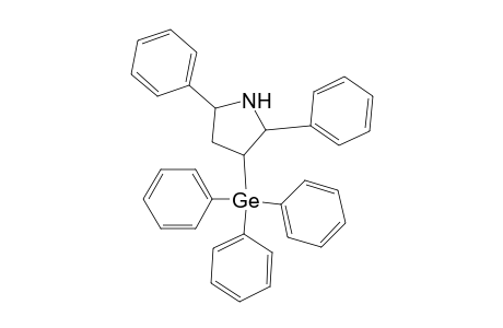 Pyrrolidine, 2,5-diphenyl-3-(triphenylgermyl)-