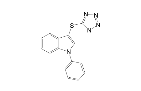 3-((1H-Tetrazol-5-yl)thio)-1-phenyl-1H-indole