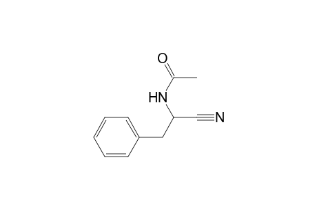 N-(1-cyano-2-phenyl-ethyl)acetamide