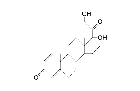 17a,21-Dihydroxy-1,4-pregnadiene-3,20-dione