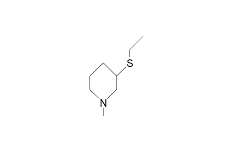 3-Ethylsulfenyl-1-methyl-piperidine