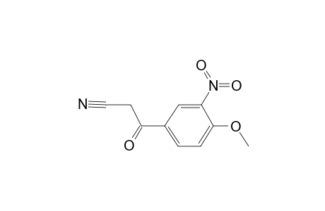 3-(4-Methoxy-3-nitrophenyl)-3-oxopropanenitrile