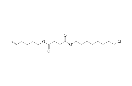 Succinic acid, 8-chlorooctyl hex-5-en-1-yl ester