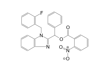 [1-(2-fluorobenzyl)-1H-benzimidazol-2-yl](phenyl)methyl 2-nitrobenzoate