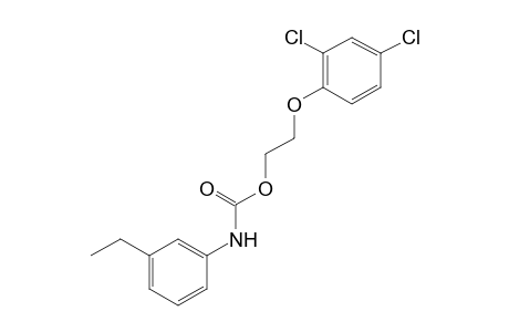 m-ethylcarbanilic acid, 2-(2,4-dichlorophenoxy)ethyl ester