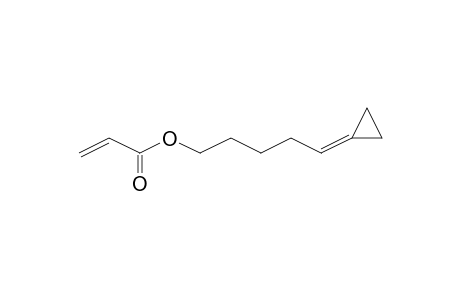 5-Cyclopropylidenepentyl acrylate