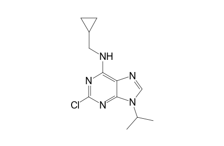 2-Chloro-N-(cyclopropylmethyl)-9-isopropyl-9H-purin-6-amine