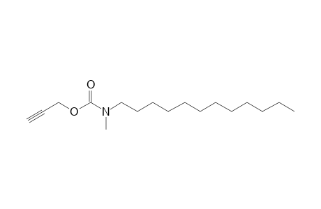 Carbamic acid, N-methyl-N-dodecyl-, propargyl ester