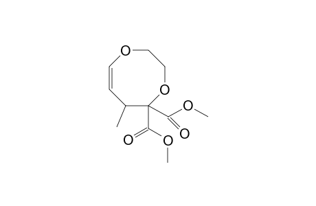 Dimethyl 2,3,5,6-tetrahydro-6-methyl-1,4-dioxacin-5,5-dicarboxylate