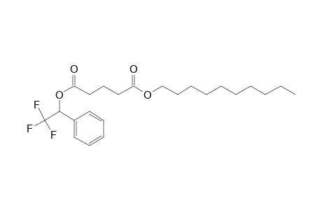 Glutaric acid, decyl 1-phenyl-2,2,2-trifluoroethyl ester