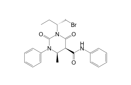 (4R,5R)-1-((2R)-1-Bromobutan-2-yl)-2,6-dioxo-4-methyl-3-phenyl-5-(N-phenylcarbamoyl)perhydropyrimidine