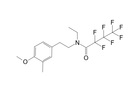 N-ethyl-2,2,3,3,4,4,4-heptafluoro-N-(4-methoxy-3-methylphenethyl)butanamide