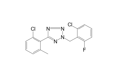 2-(2-chloro-6-fluorobenzyl)-5-(6-chloro-o-tolyl)-2H-tetrazole