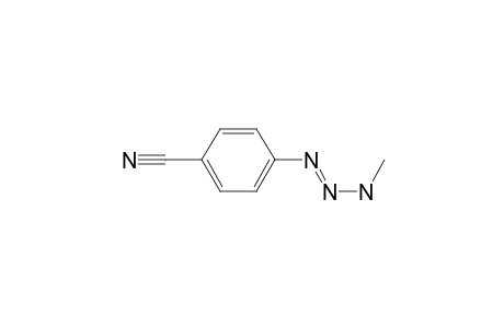 Benzonitrile, 4-(3-methyl-1-triazenyl)-